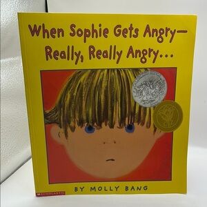 Scholastic Yellow 'When Sophie Gets Angry' Book
